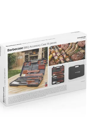 Kufřík nářadí na grilování Barbecase InnovaGoods 18 Kusy