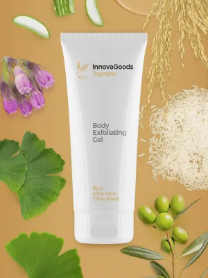 Tělový peelingový gel Rice Joynew InnovaGoods 200 ml