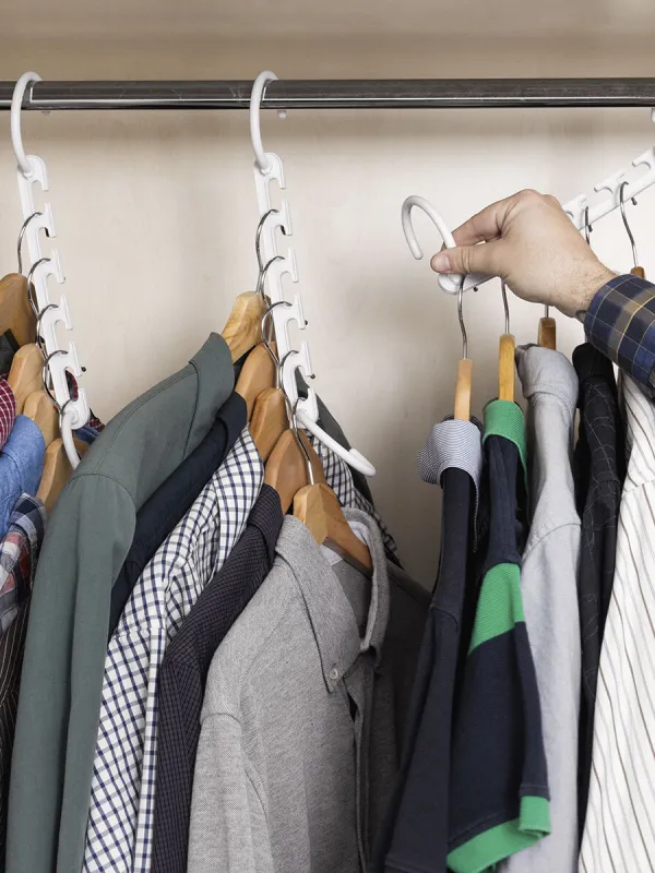 Produkt Věšák na Ramínka na 40 Oděvů Plusrobe InnovaGoods 24  Kusy Obrázek