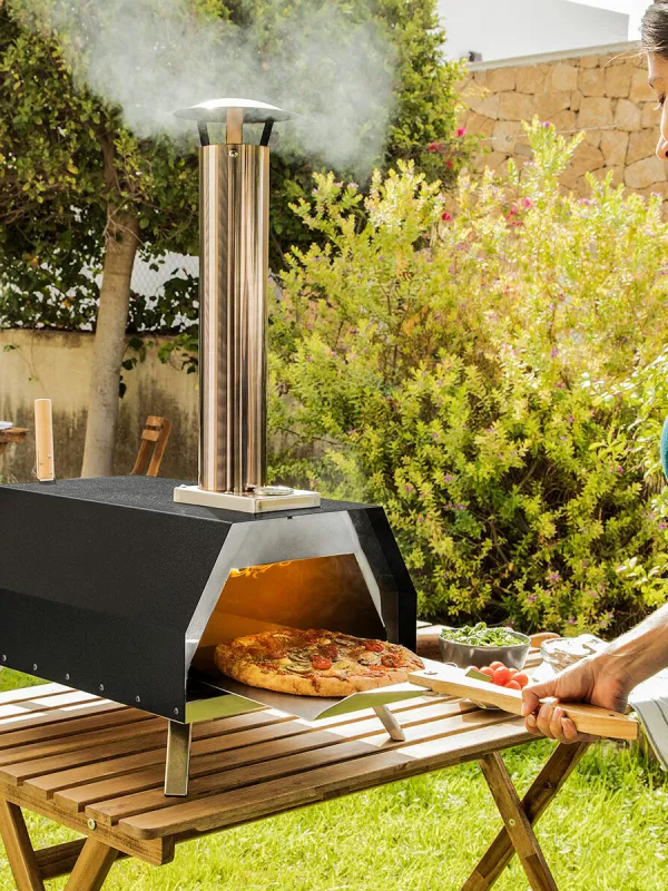 Produkt Peletová pec na pizzu s příslušenstvím Pizzahven InnovaGoods Obrázek