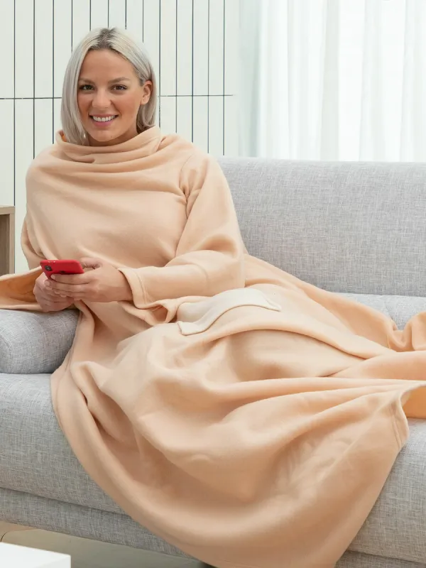 Produkt Přikrývka s jedním otvorem s kapsou uprostřed Faboulazy InnovaGoods Obrázek