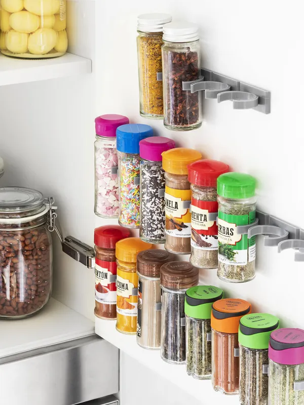 Produkt Přilnavý a oddělitelný organizér na koření Jarlock x20 InnovaGoods Obrázek