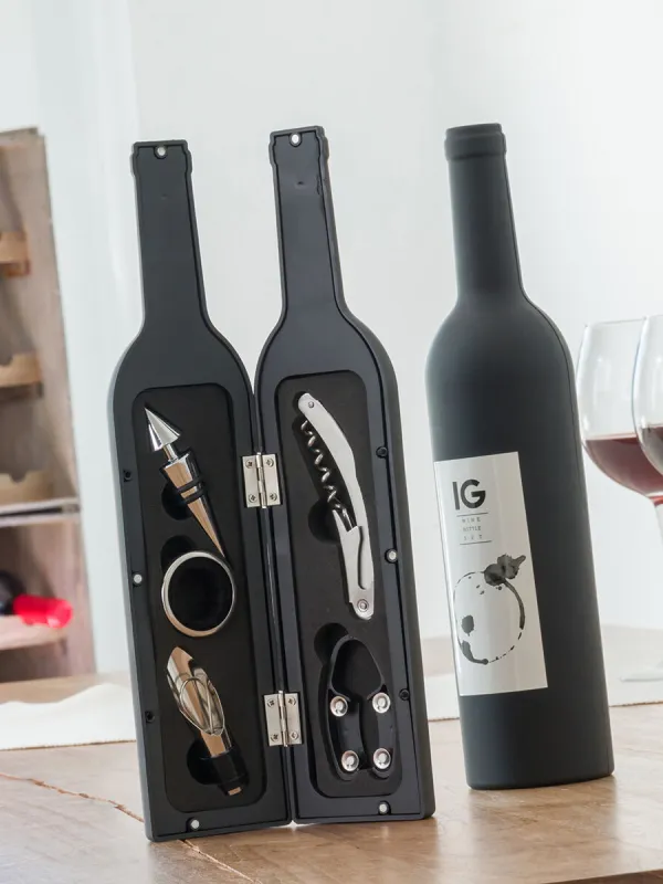Produkt Souprava na Víno Láhev InnovaGoods 5 Kusy Obrázek