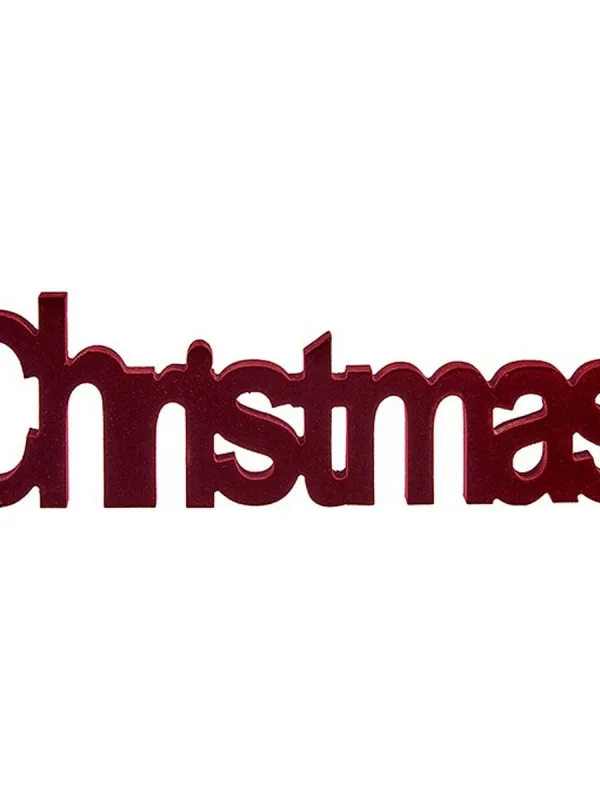 Produkt Dekorativní postava Krist+ Christmas Červený 11 x 2,5 x 36,5 cm Obrázek